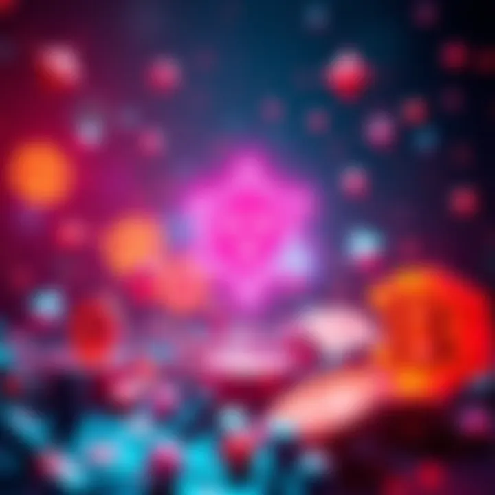 A visual representation of Cardano's new deal unlocking vast omnichain assets, with elements representing liquidity challenges in the background.