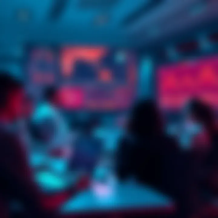 A group of developers discussing the x402 Version 2 standards at a Cardano office hour, with laptops open and charts displayed on screens.