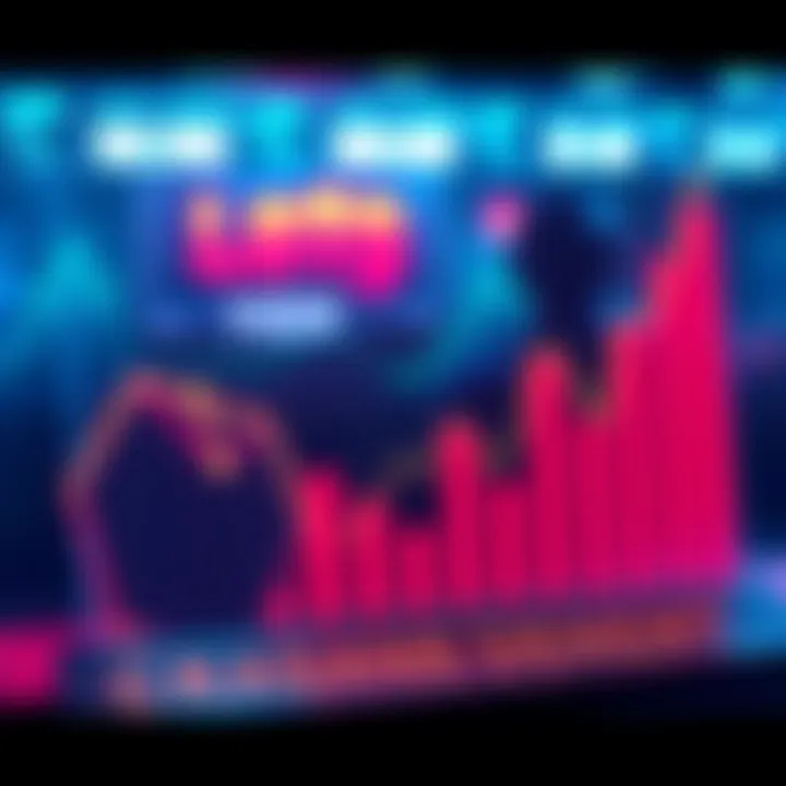 A graph showing Cardano's drop in market cap, highlighting its fall from the top 10 over five years.