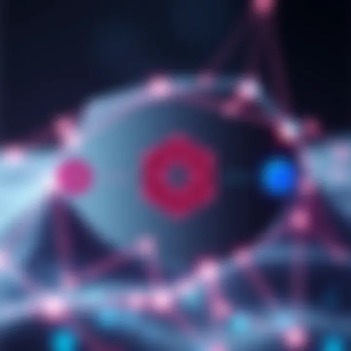 Cardano Partner Chains Three new partner chains representing the Cardano ecosystem expansion visually connected with Cardano logo