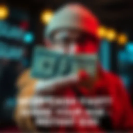 Cash Offer for Age Comment A person holding cash with a caption that encourages commenting age for $30