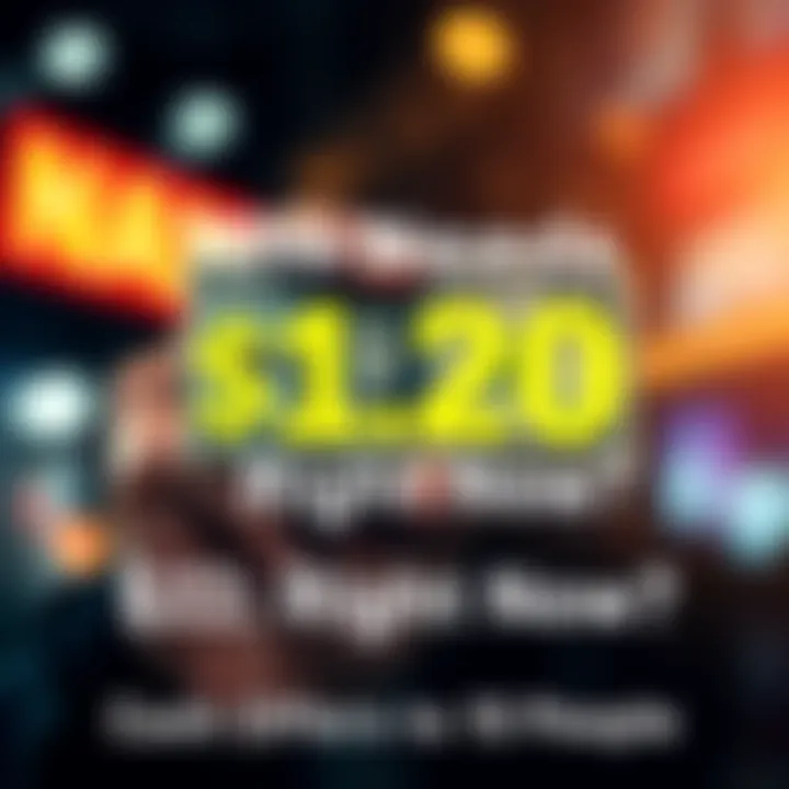 A hand holding a $20 bill with a text overlay inviting people to message for cash.