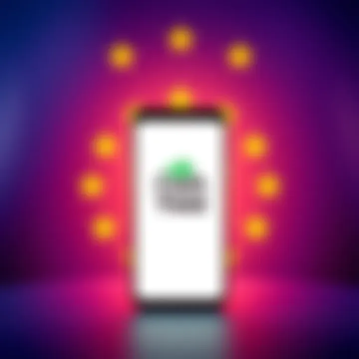 Cash Yield Launch in the EU Illustration of a smartphone displaying Cash Yield with a backdrop of the European Union flag, symbolizing the launch of a new financial app in the EU.