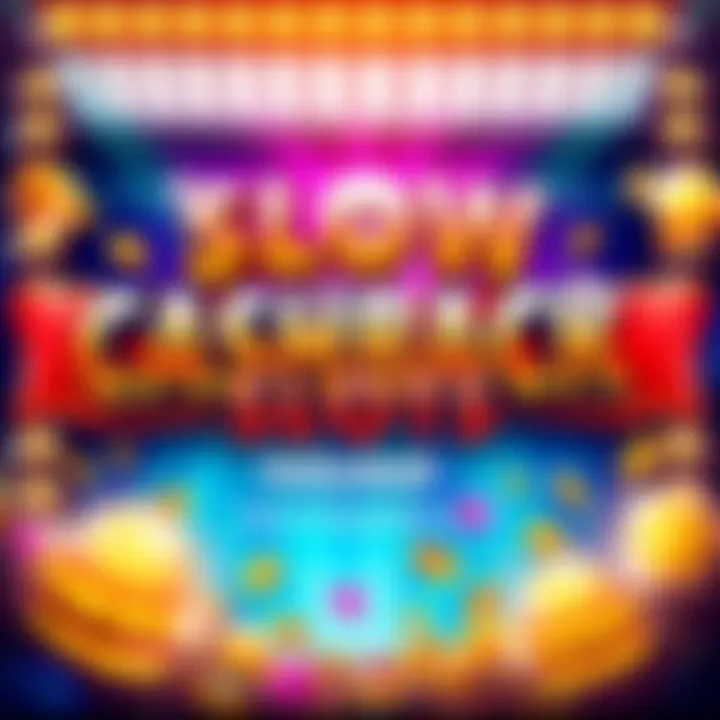 Graphic showing excitement for new cashback slots being available, featuring colorful banners and playful elements related to rewards.