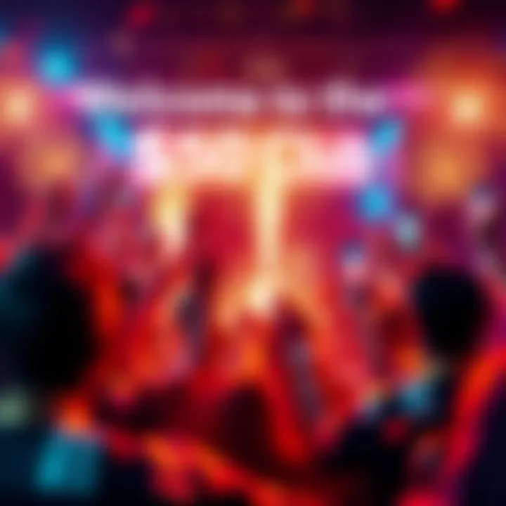 A vibrant celebration scene representing a milestone accomplishment in finance