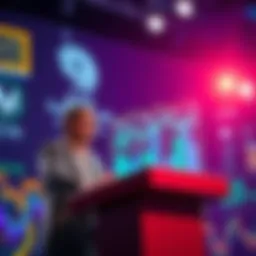 Human API CEO speaking at a podium about AI bot collusion and market risks