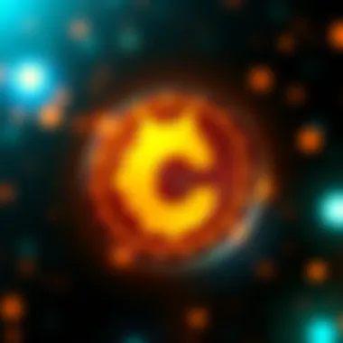 Chadogecoin Cryptocurrency Symbol A digital representation of the Chadogecoin currency symbol, representing its rise in the cryptocurrency market.