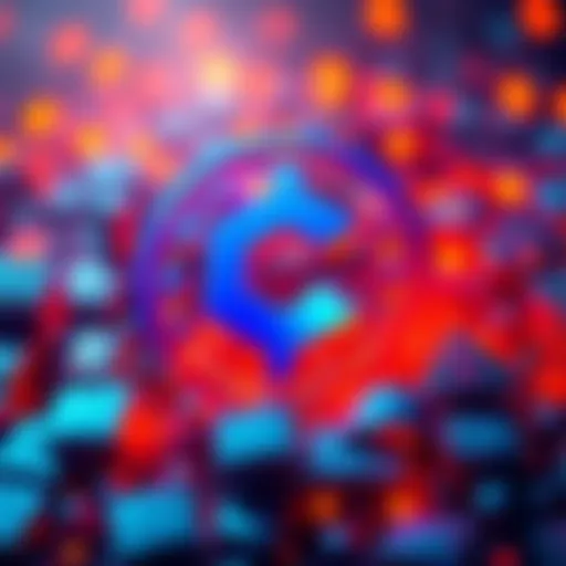 Chainlink logo with dollar signs and blockchain symbols representing compliance in crypto transactions