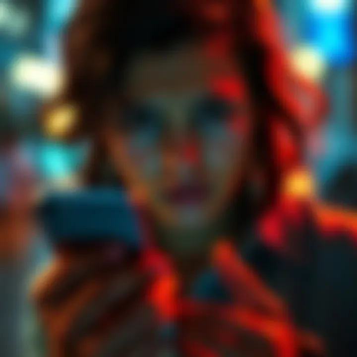 A person looks upset while holding a phone, showing confusion over Changelly's AML/KYC policy and fund recovery issues