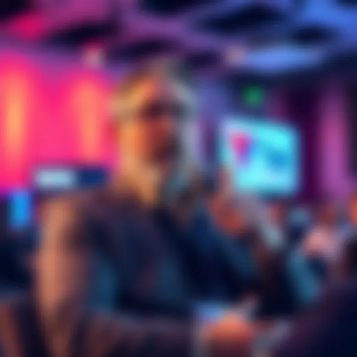 Charles Hoskinson Discusses TapTools Charles Hoskinson speaking about TapTools at a conference, highlighting its features and benefits for blockchain users.