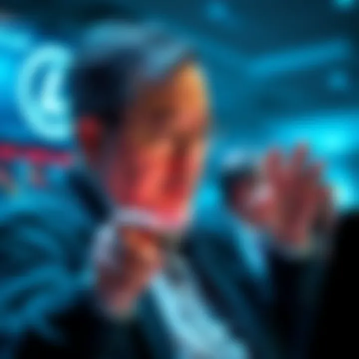 Charlie Lee analyzing cryptocurrency trends during Litecoin sale