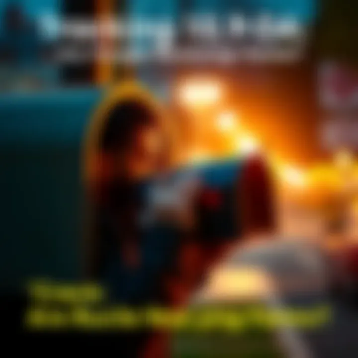 Person checking mailbox for 1099-DA form Individual looking inside a mailbox with anticipation for a tax form