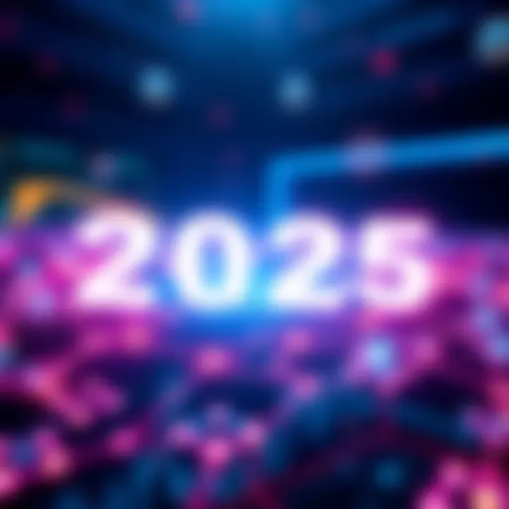 A visual representation of Chia Network's growth with blockchain symbols and innovative technology imagery.