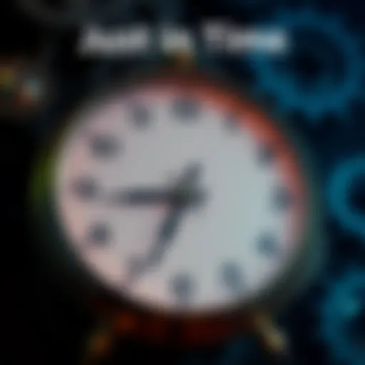 A clock with gears in the background, representing time management and efficiency in business.