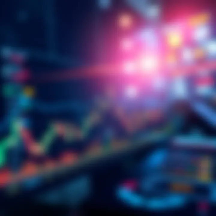 A graph showing a spike in cryptocurrency prices after a delisting announcement, with traders analyzing the market