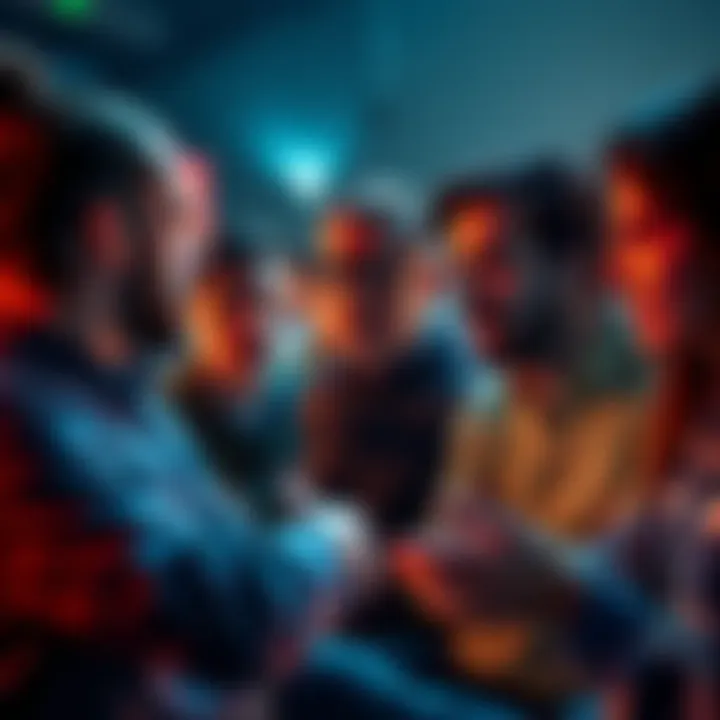 A group of people sharing their concerns about Coinbase and exploring alternative crypto platforms
