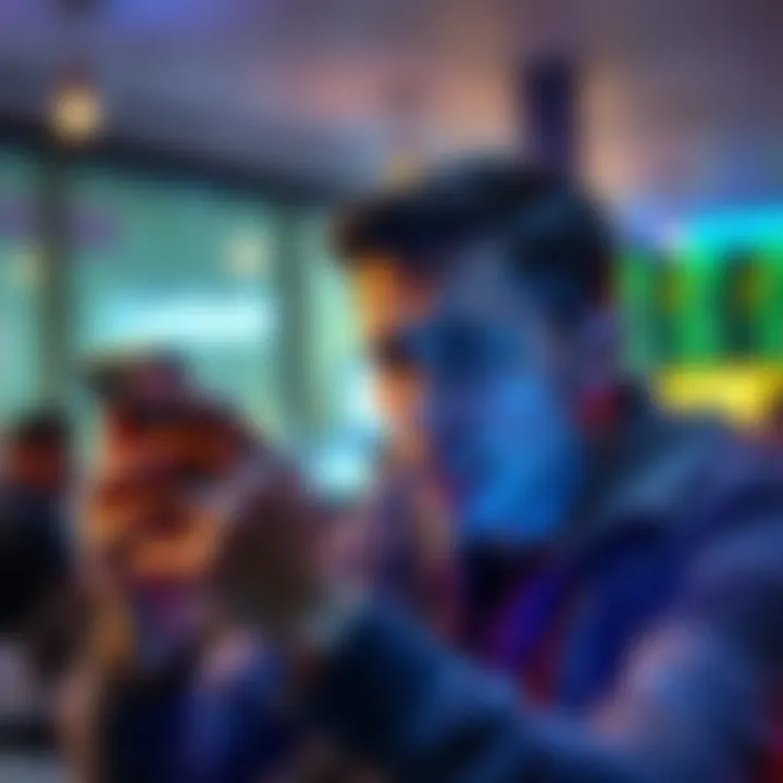 A person showing frustration while checking Coinbase fees on a smartphone screen