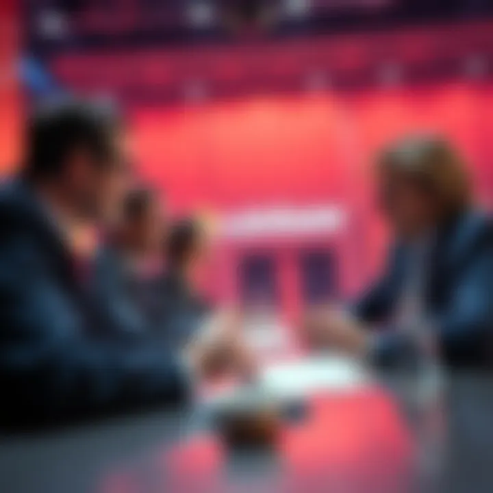 Coinbase Crypto Bill Agreement Representatives from Coinbase discussing a crypto bill agreement with lawmakers