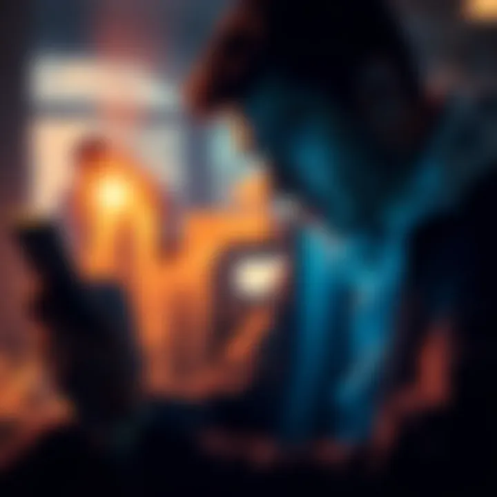 A frustrated Coinbase user attempting to log in, showcasing a smartphone displaying an error message.