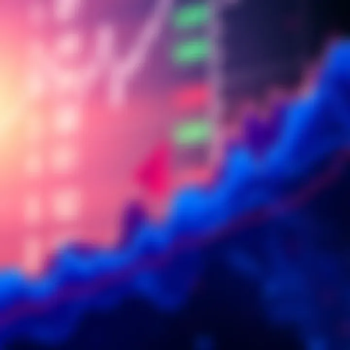 A graph showing Coinbase stock price climbing, symbolizing growth in crypto stocks after Trump's endorsement of digital assets bill.