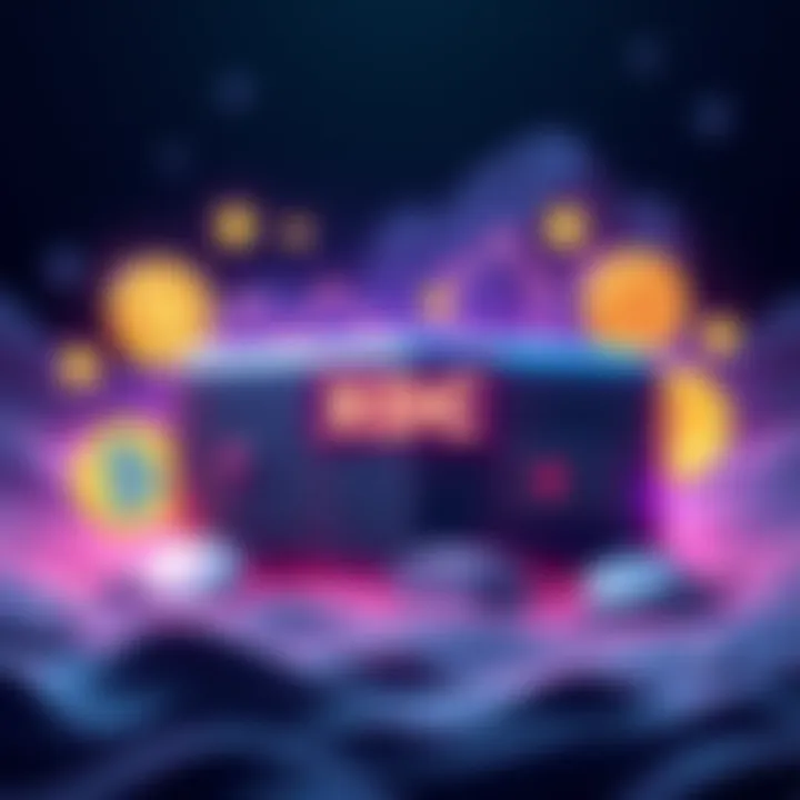 Cold Wallet Options for XDC An illustration showing Trezor and Ledger cold wallets with the XDC logo and digital currency symbols around them.