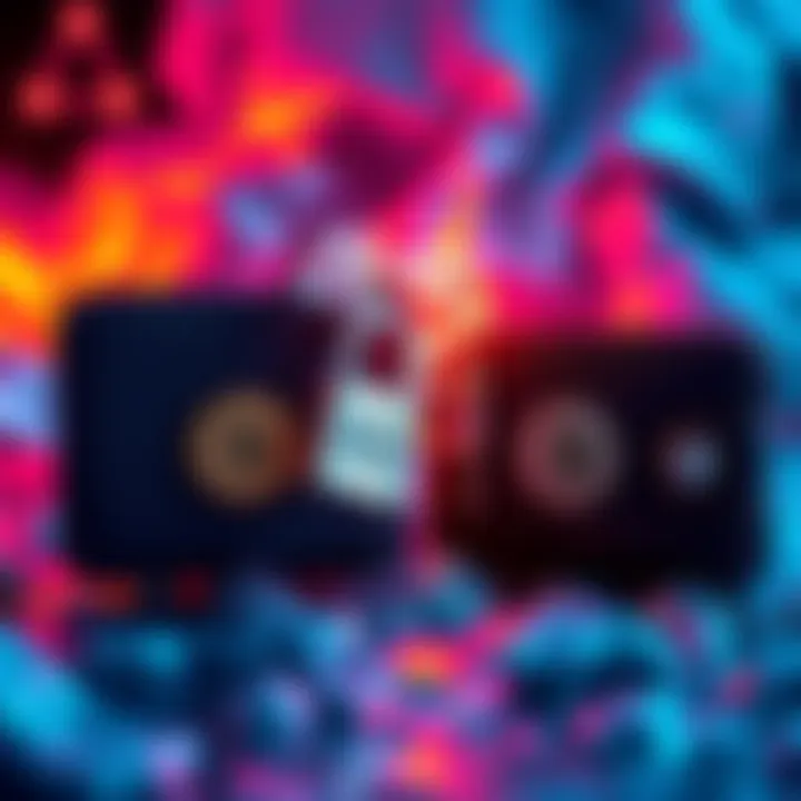 A visual representation of cold and hot wallets for cryptocurrency, highlighting their features and differences