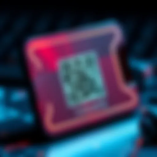 Close-up of Coldcard Q hardware wallet displaying a QR code, symbolizing key extraction concerns.