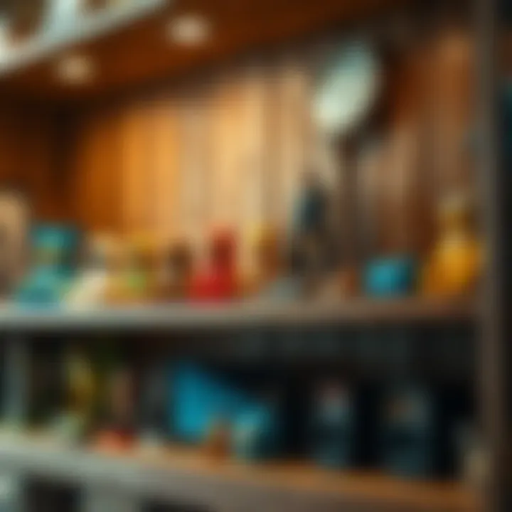 A vintage toy collection displayed on a wooden shelf, highlighting the journey of valuation.