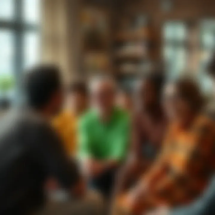 A group of diverse people sitting together, sharing their thoughts and feelings about life in 2026