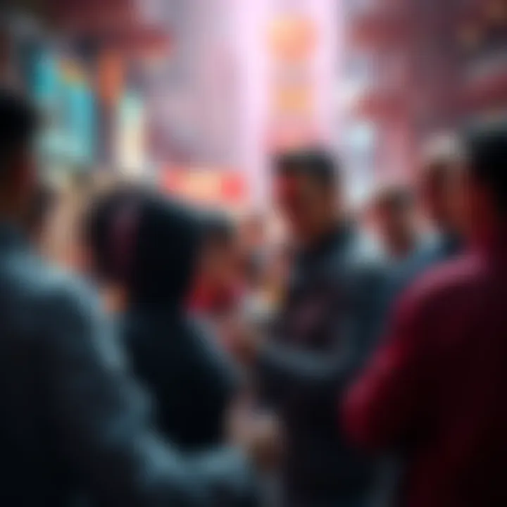 People discussing potential risks in the crypto market amid a bear market.