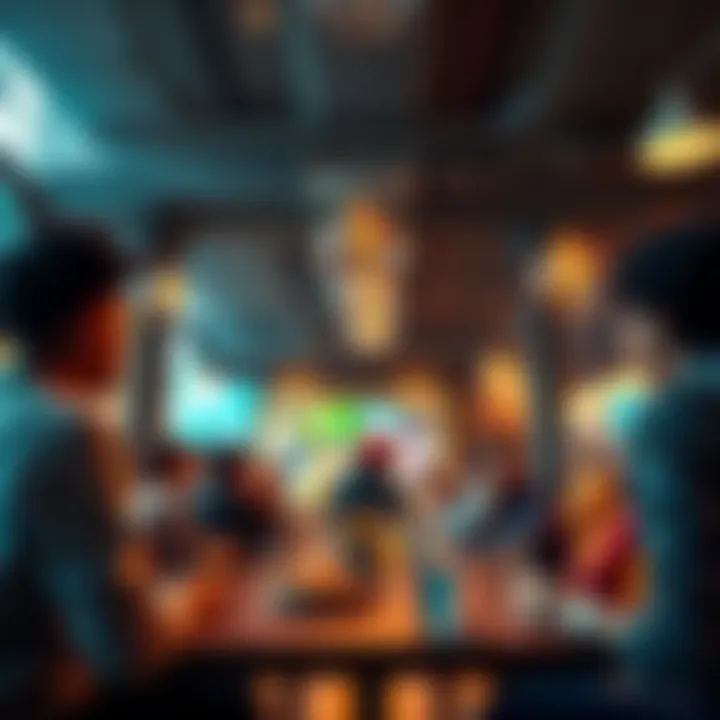 A vibrant space showcasing diverse ideas and strategies for discussion