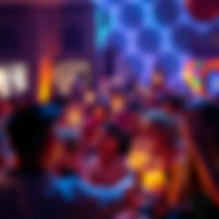 A vibrant digital community celebrating support and positivity