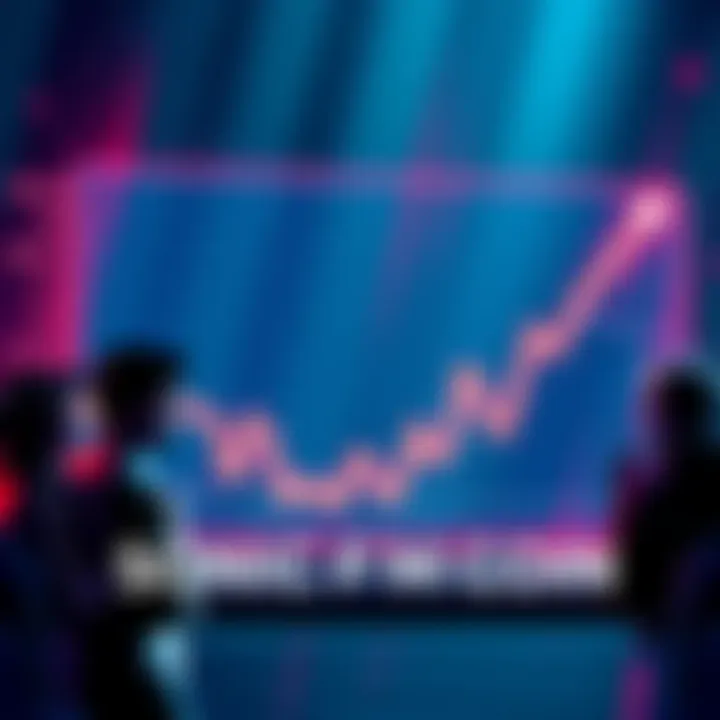 Graph showing a declining trend in Sonic (FTM) Coin value with worried people discussing its future viability.