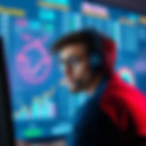 A player looks at their screen, puzzled by the total of Atlas Bucks earned after various activities, with charts and numbers visible in the background.