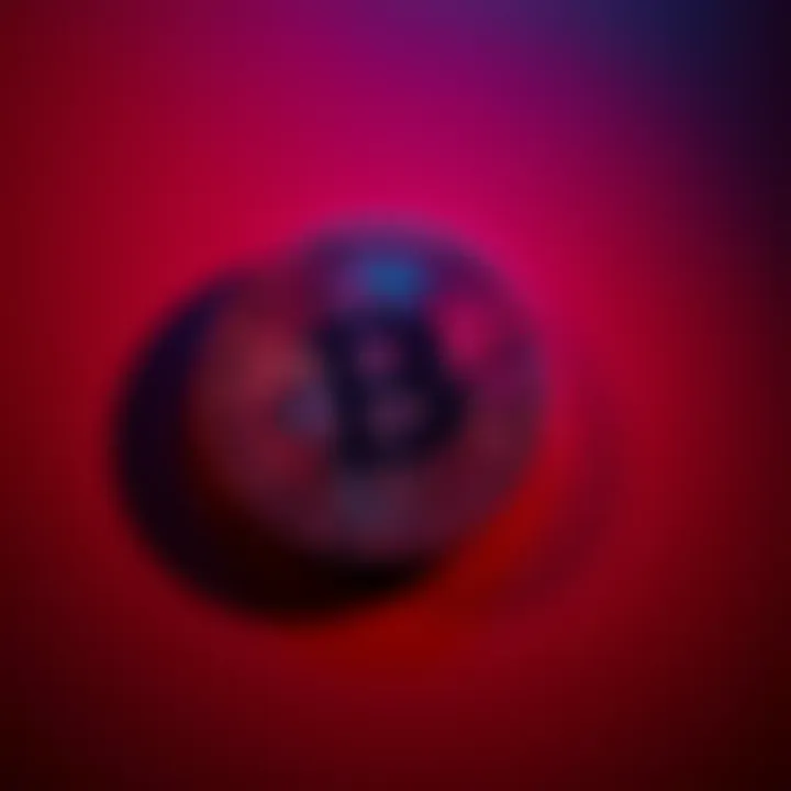 A graphic representation of a token associated with criminal activities, with dollar signs and shadows indicating secrecy and illicit use.