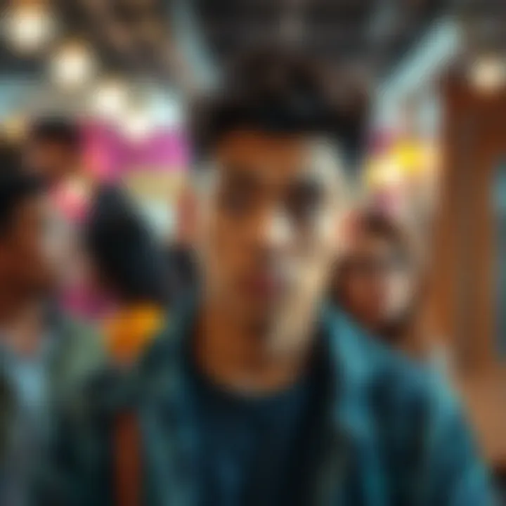A person with a questioning expression, saying 'Well, do ya?' in a casual setting, highlighting modern dialogue
