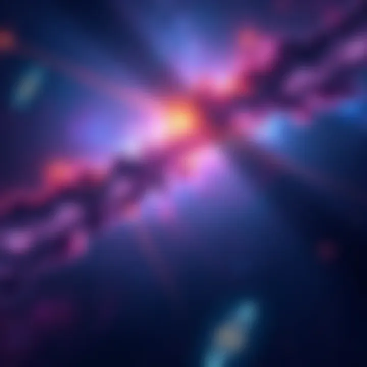 A vibrant view of space featuring galaxies and stars, representing the Cosmos series