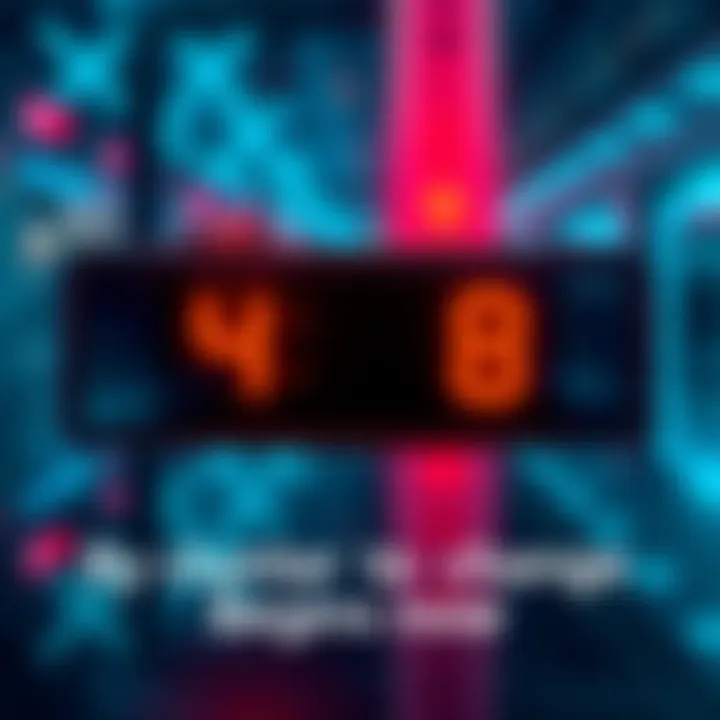 A countdown timer showing 48 hours, symbolizing upcoming changes for XRP holders.