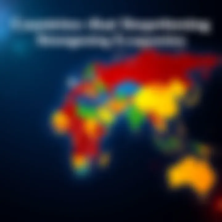 Map highlighting countries that stopped printing currency and improved their economies.