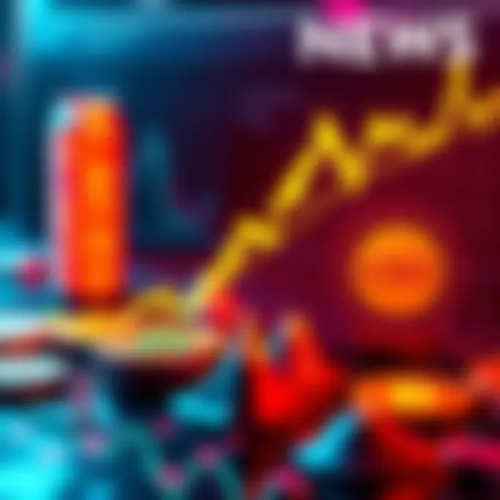 Graphic representation showing CRO outperforming major cryptocurrencies