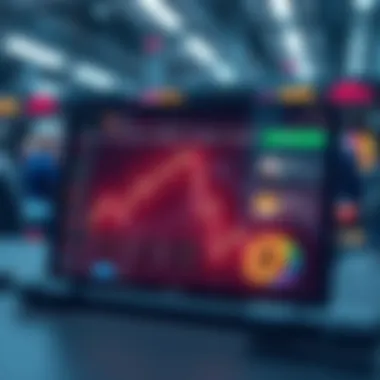 A visual representation of the CronosApp showing stocks, cryptocurrencies, and portfolio features on a screen with leverage options.
