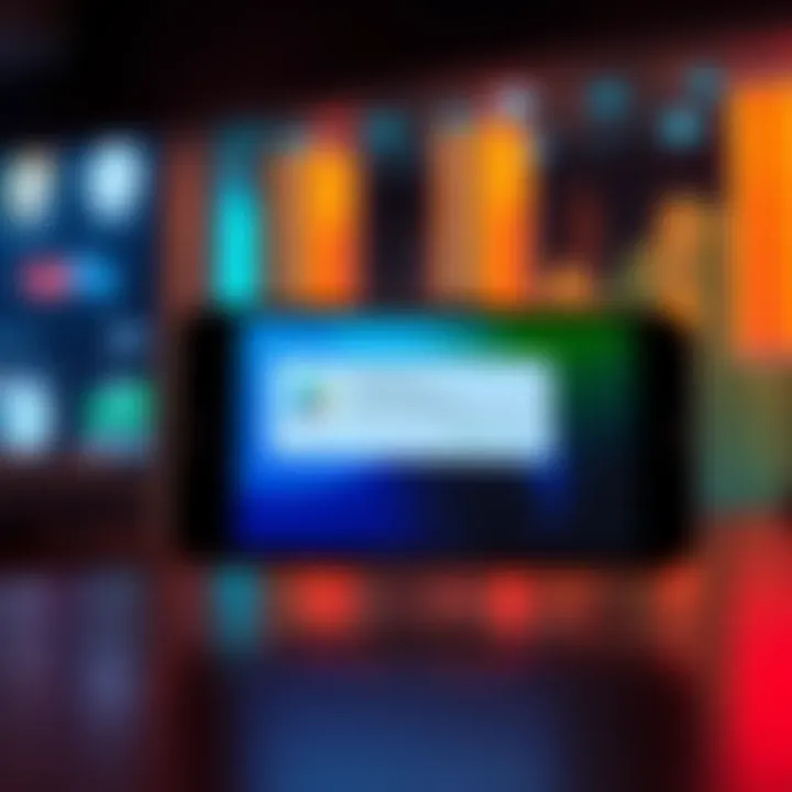 A smartphone displaying the Crypto.com app with an error message on Google Play Store, indicating an issue or dead link.