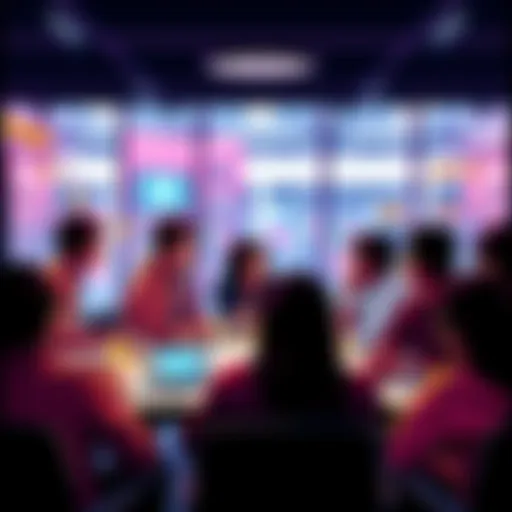 People engaged in a lively discussion about cryptocurrency trading, focusing on safety and best practices
