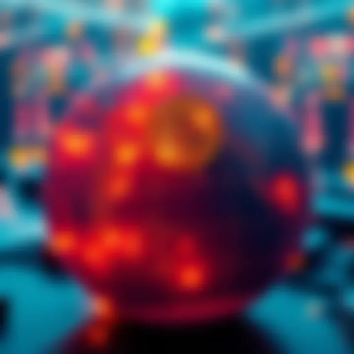 A globe highlighting crypto-friendly countries for expats