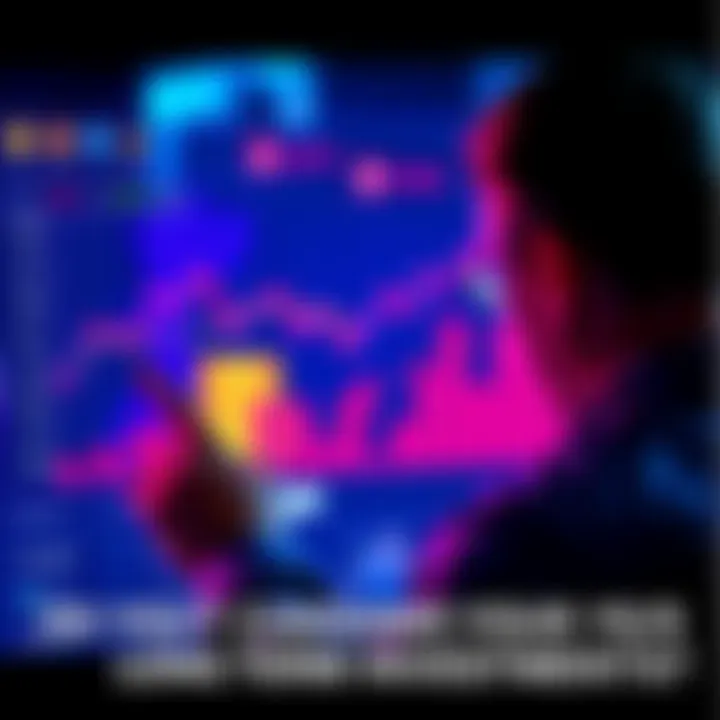 A person examining a chart showing Bitcoin and Ethereum alongside various altcoins, highlighting different investment strategies.