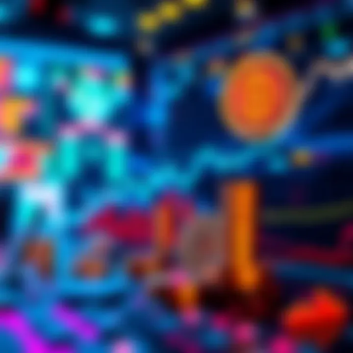 Cryptocurrency Trends Analysis Visual representation of key cryptocurrency trends and insights for investors.