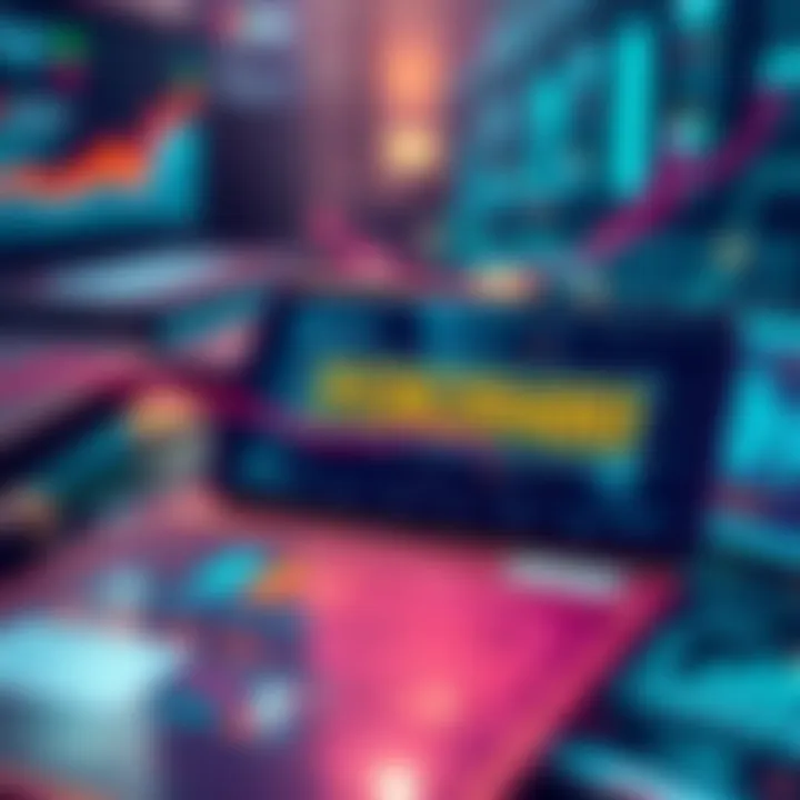 Illustration showing a cryptocurrency address transition on a digital wallet interface