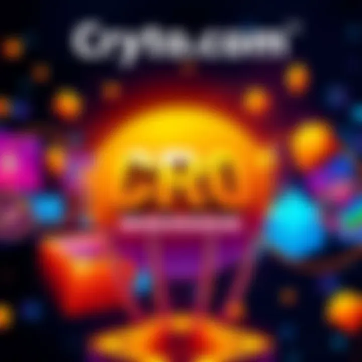 Visual representation of Crypto.com rewards program showing user engagement and satisfaction improvements