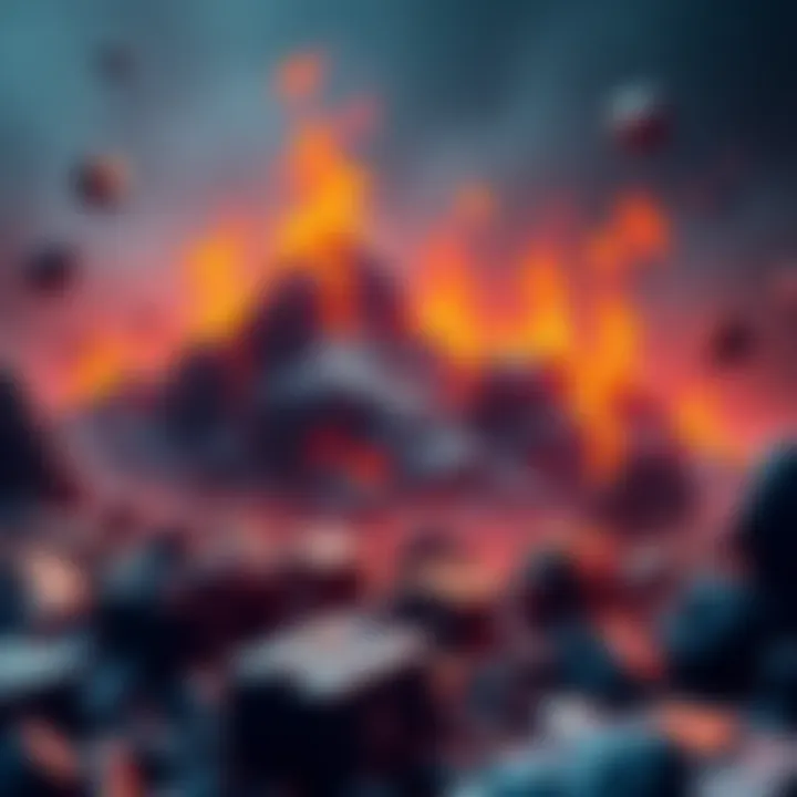 A visual representation of Crypto.com unburning 70B CRO tokens, depicting a surge in token supply and implications for holders.