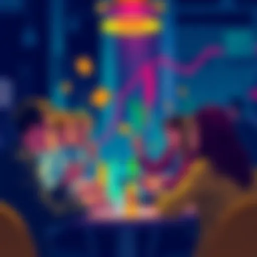 People engaging in a cryptocurrency discussion online, sharing thoughts and insights.